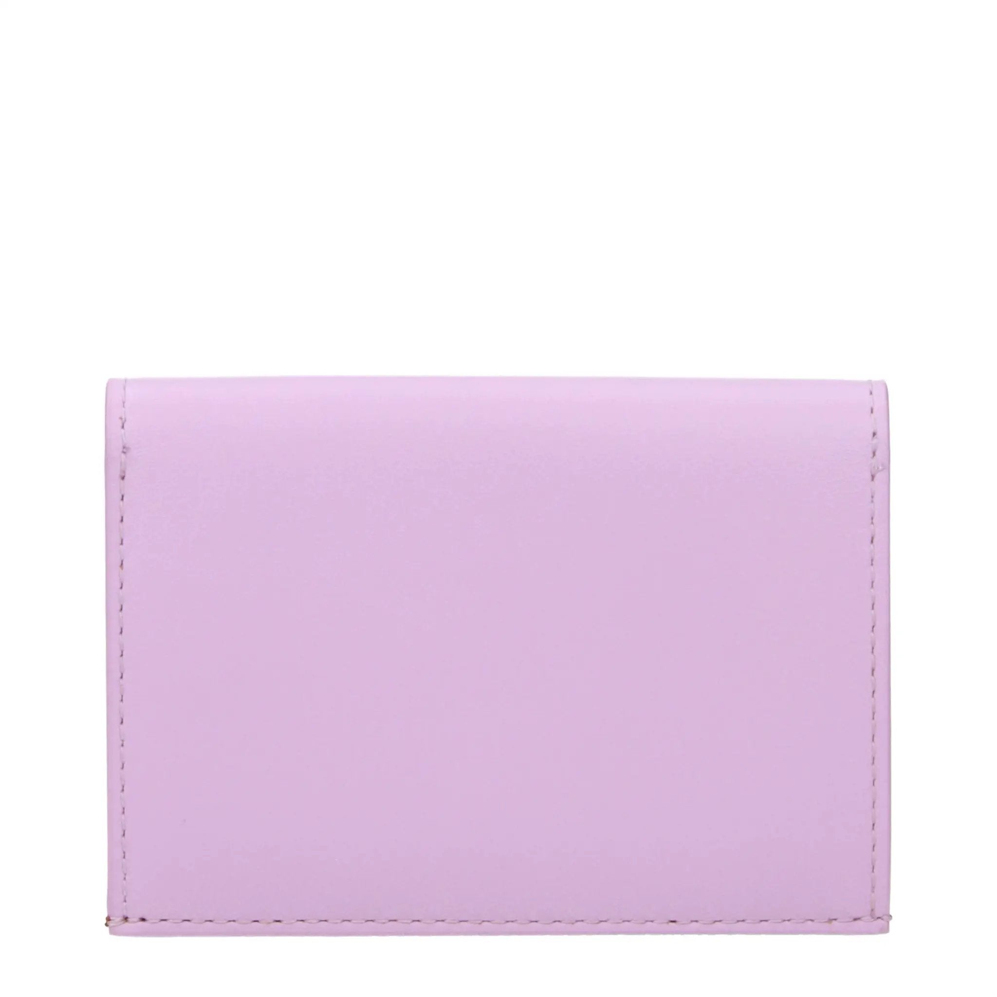 Jil Sander Pink Leather Cardholder