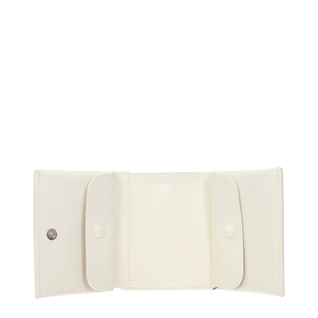 Jil Sander Beige Leather Wallet
