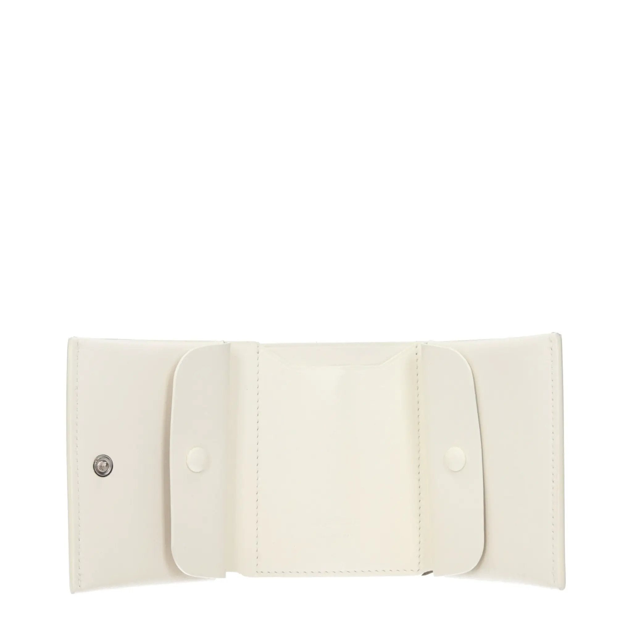 Jil Sander Beige Leather Wallet