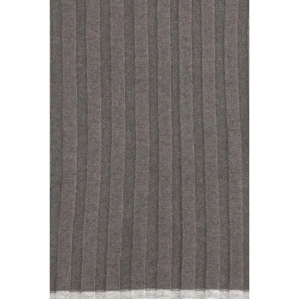 Brunello Cucinelli Brown Cashmere Scarf