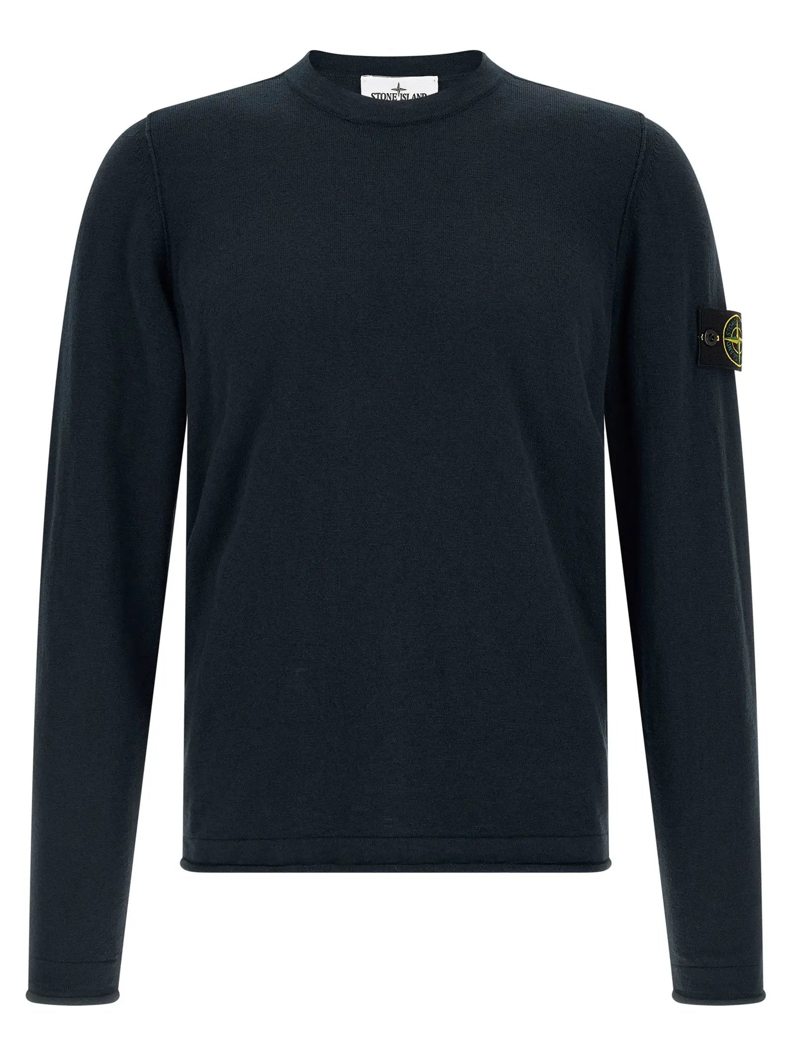 Stone Island Blue Cotton Cardigan