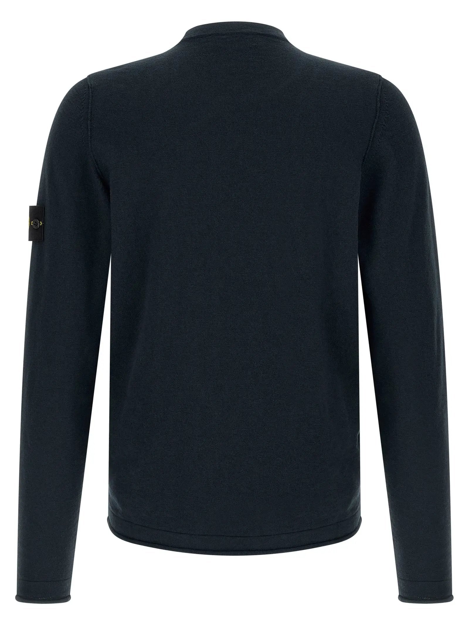Stone Island Blue Cotton Cardigan