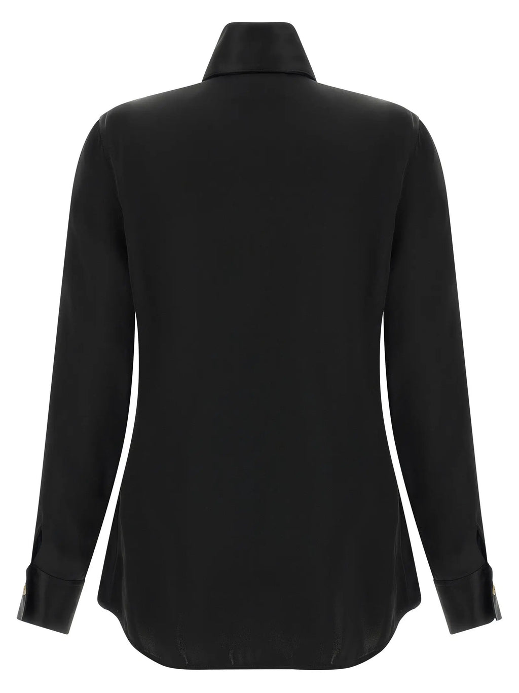 Khaite Black Acetate Blouse