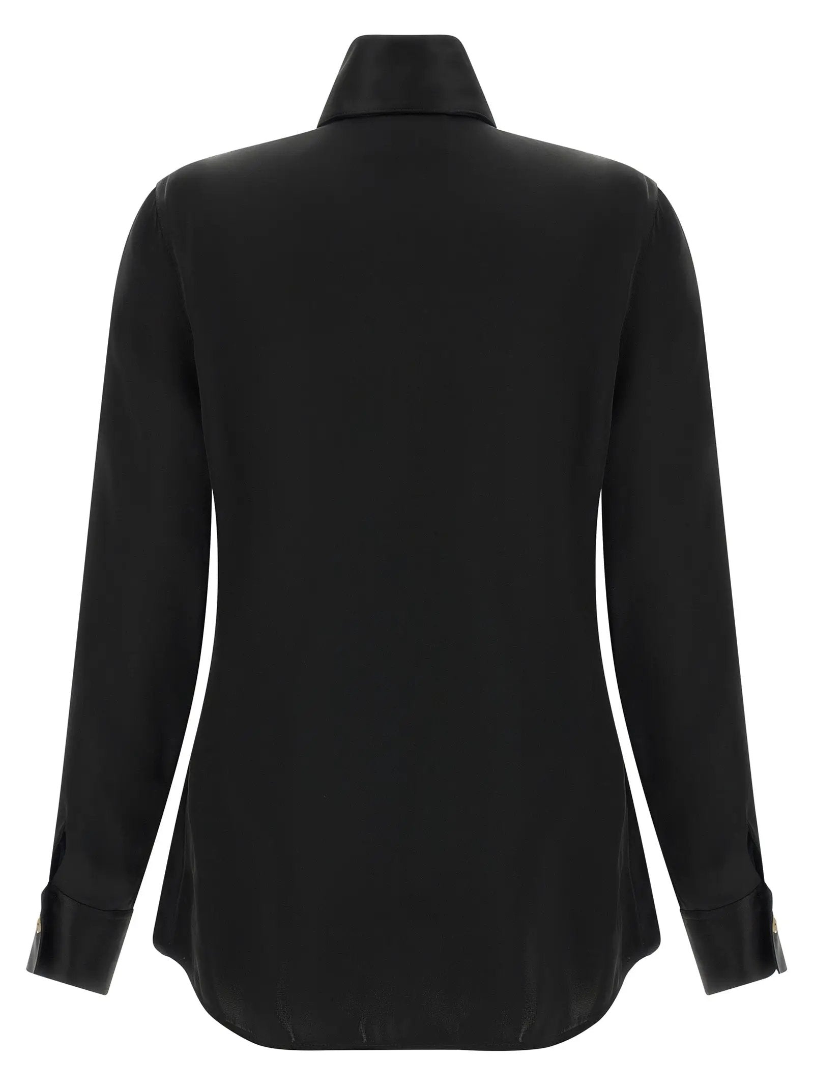 Khaite Black Acetate Blouse