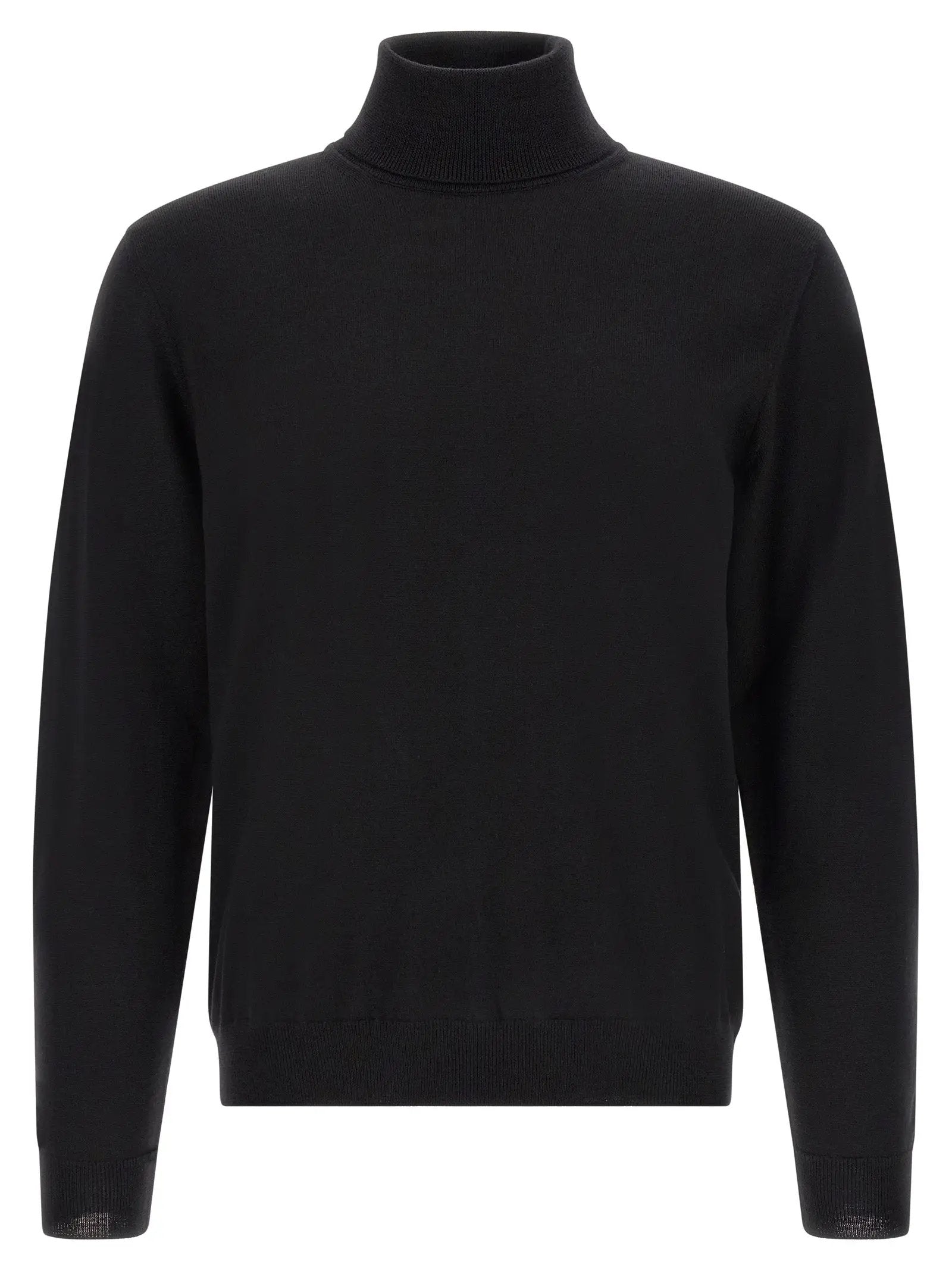 ZANONE Black Virgin Wool Cardigan