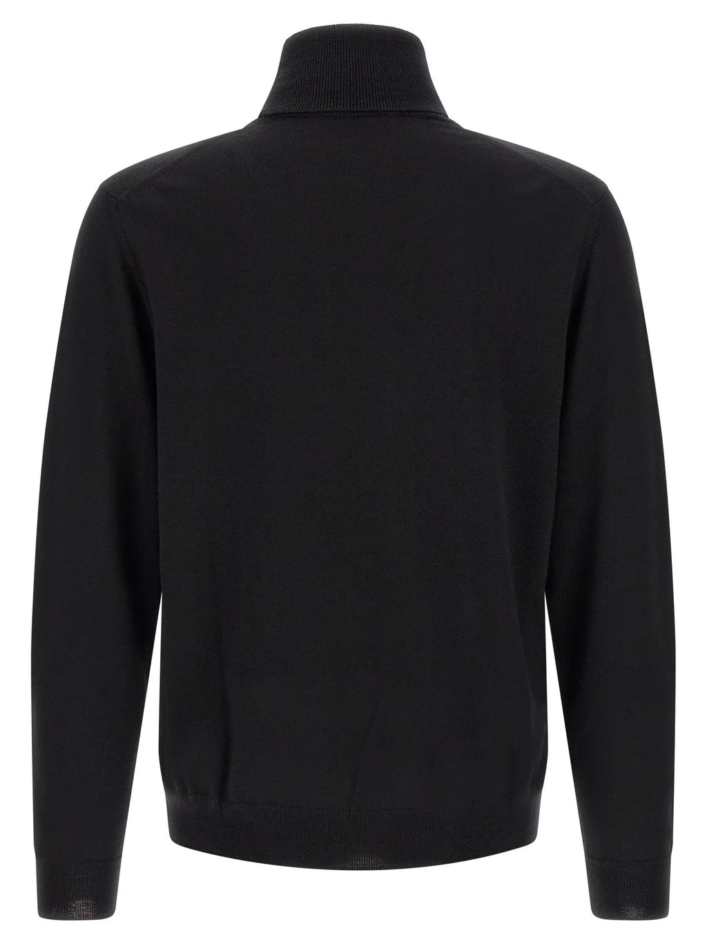 ZANONE Black Virgin Wool Cardigan