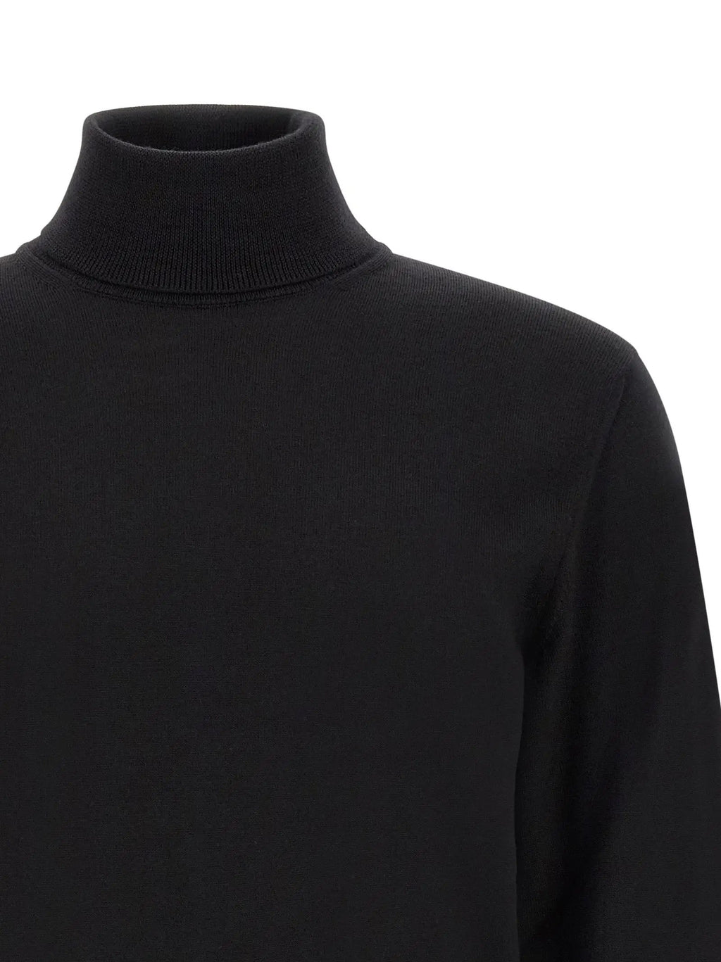 ZANONE Black Virgin Wool Cardigan
