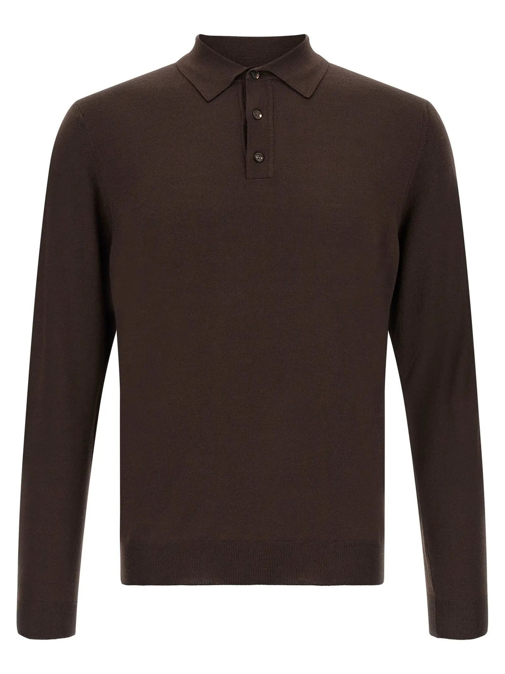 ZANONE Brown Virgin Wool Cardigan