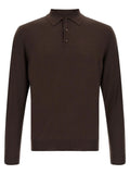ZANONE Brown Virgin Wool Cardigan