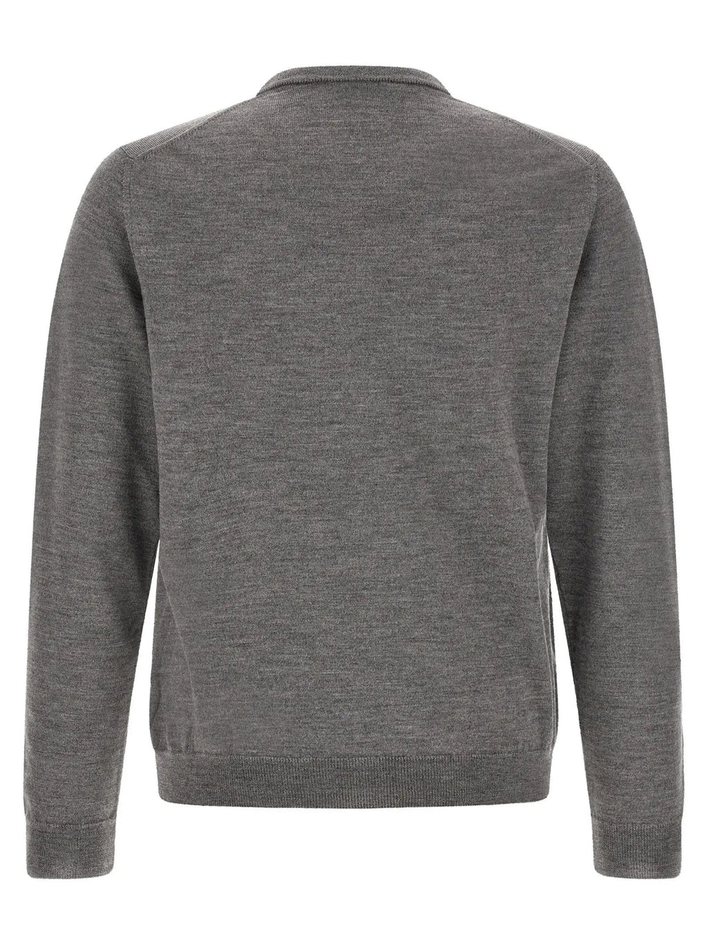 ZANONE Gray Virgin Wool Cardigan