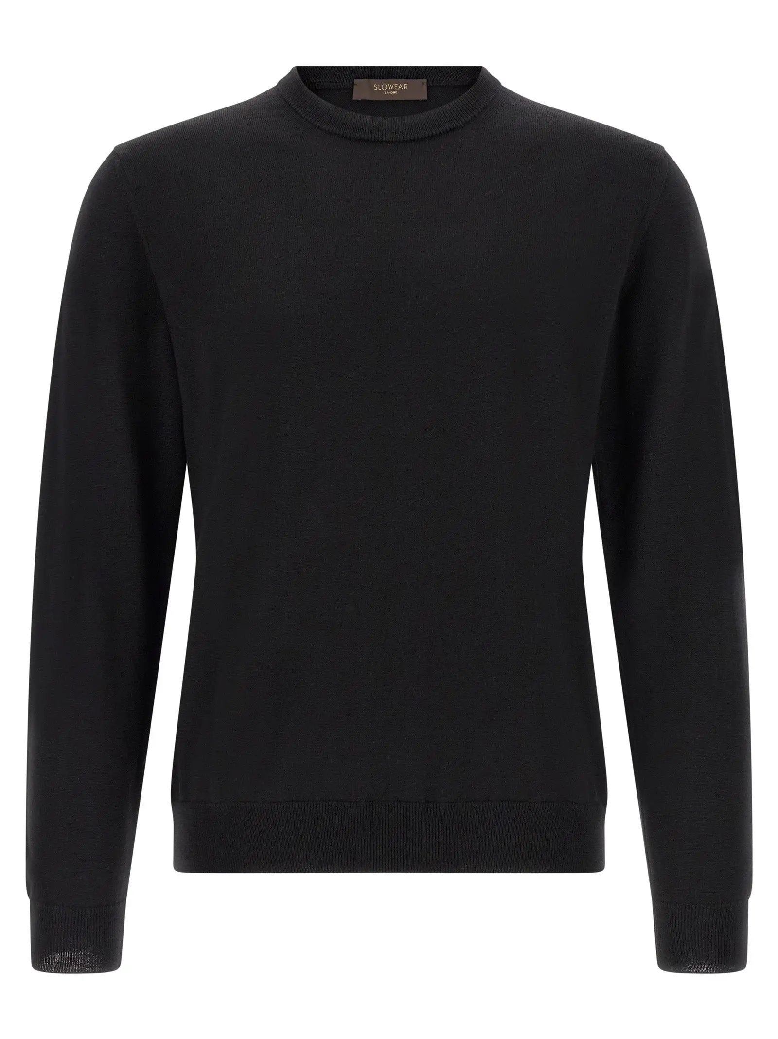 ZANONE Black Virgin Wool Cardigan