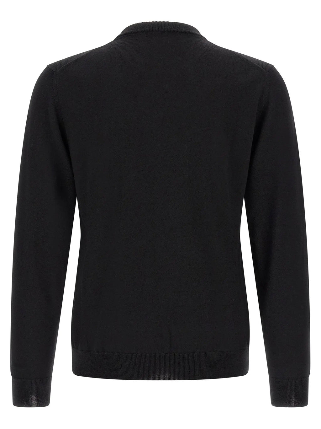 ZANONE Black Virgin Wool Cardigan