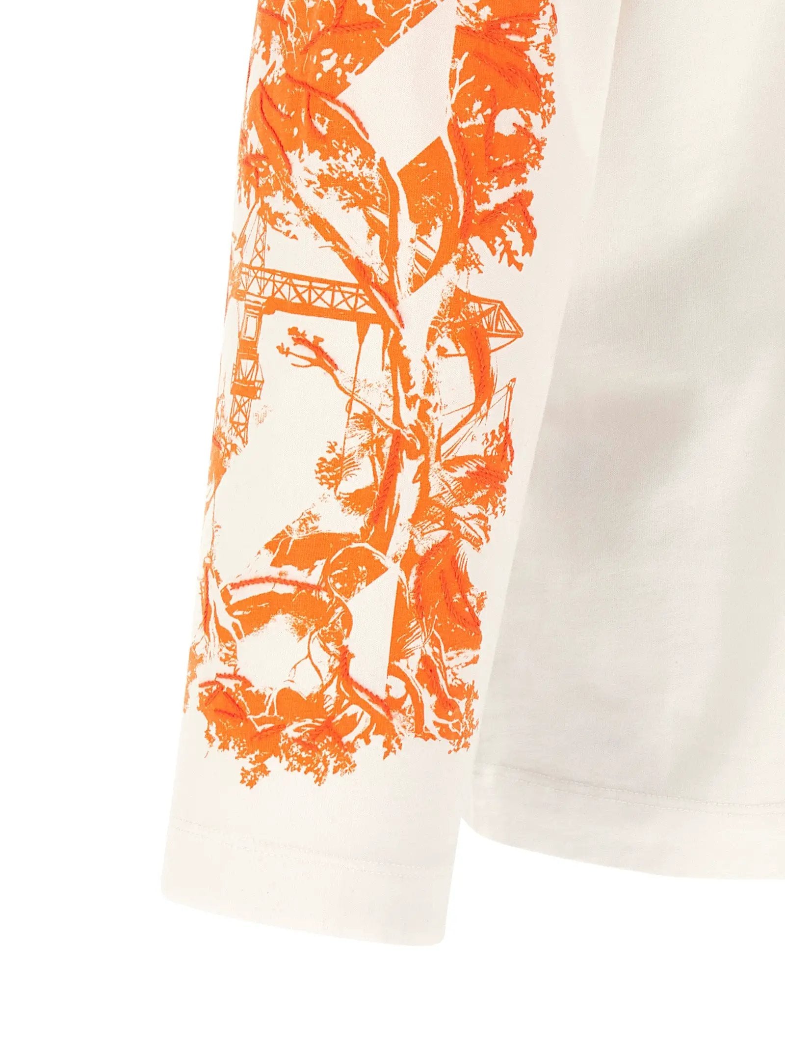 Off-White White Cotton T-Shirt