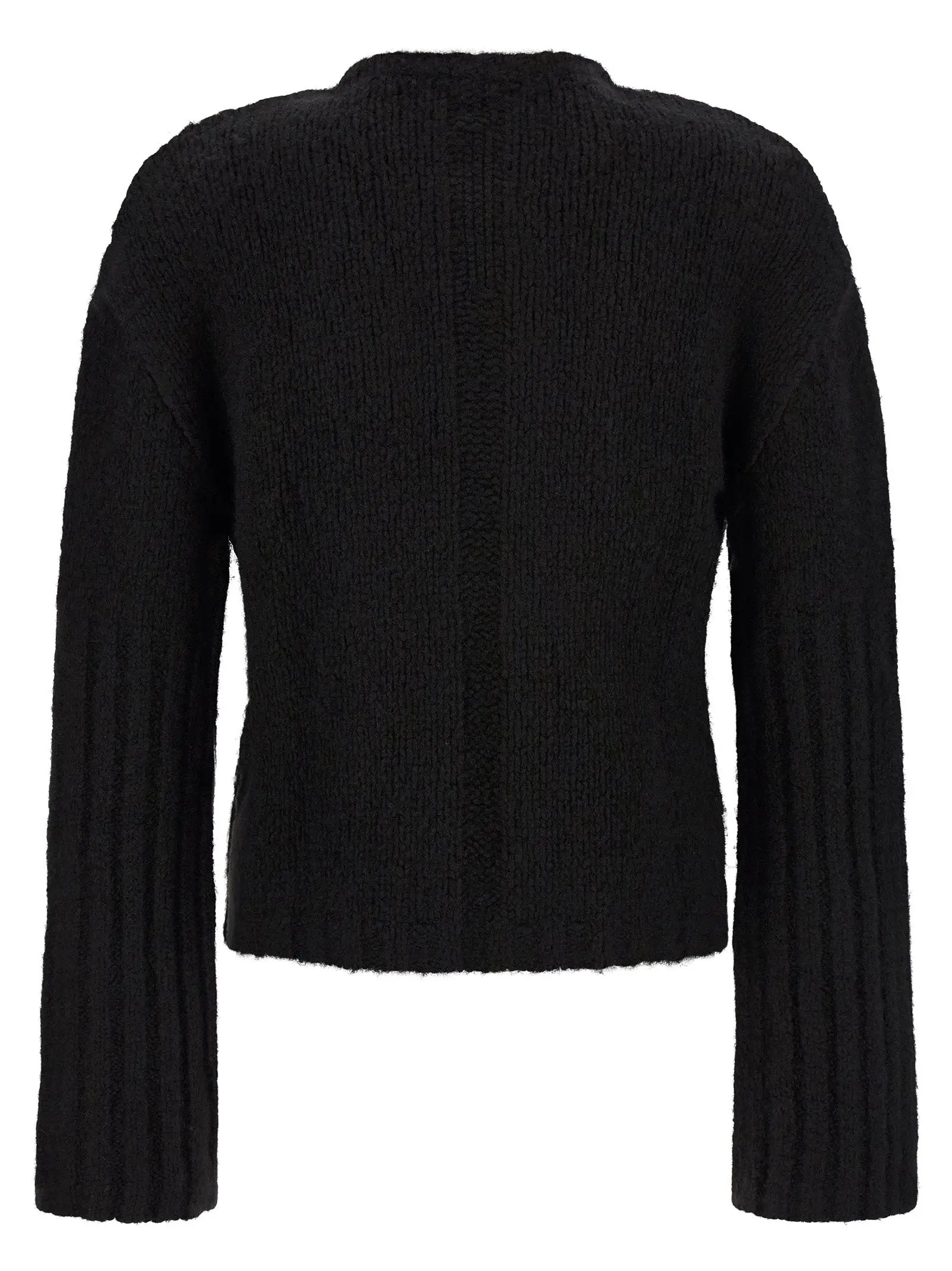 Rick Owens Black Cashmere Cardigan