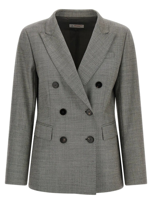 Alberto Biani Alberto Biani Gray Wool Blazer