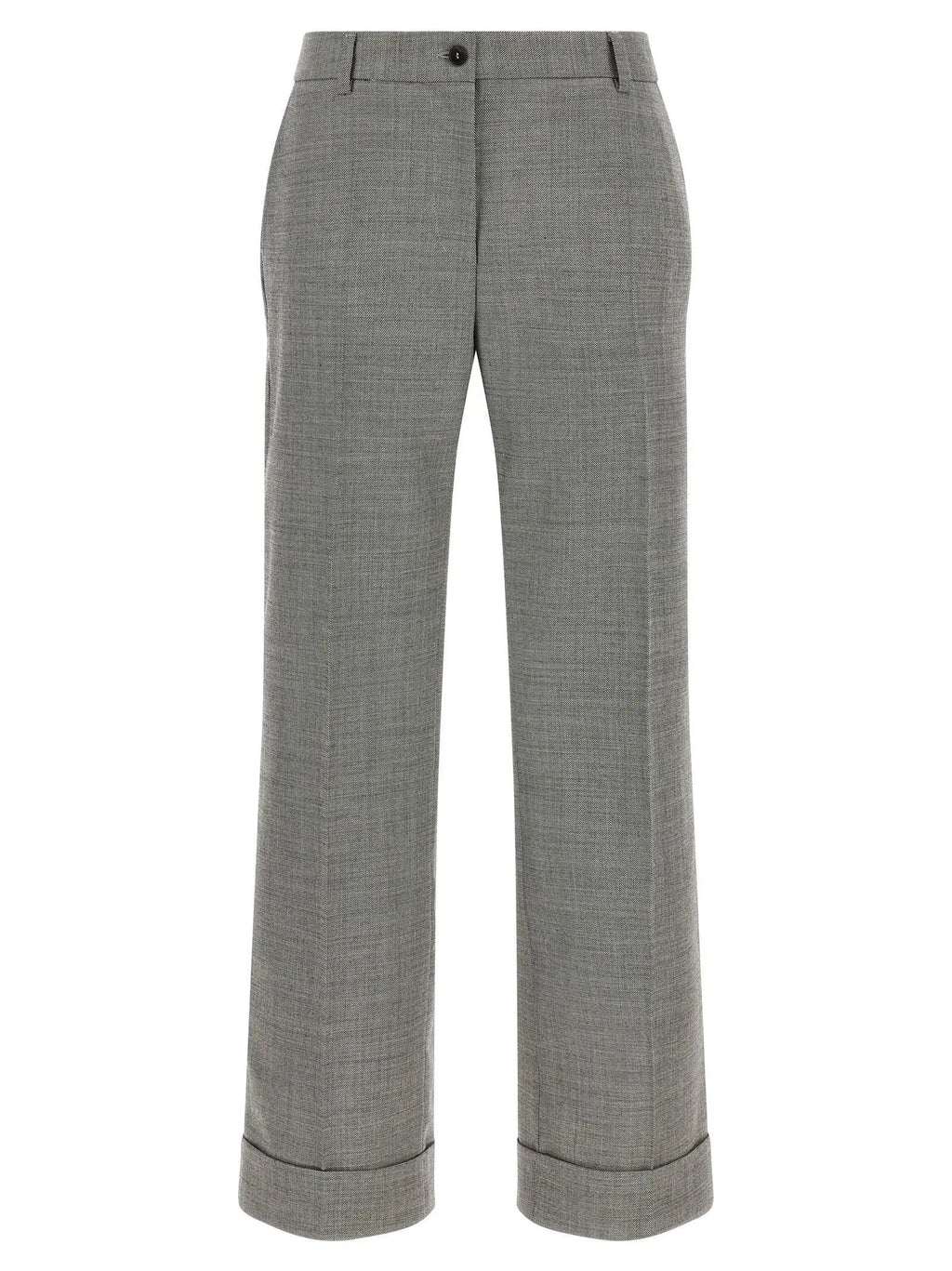 Alberto Biani Alberto Biani Gray Wool Flared Pants