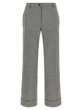 Alberto Biani Alberto Biani Gray Wool Flared Pants
