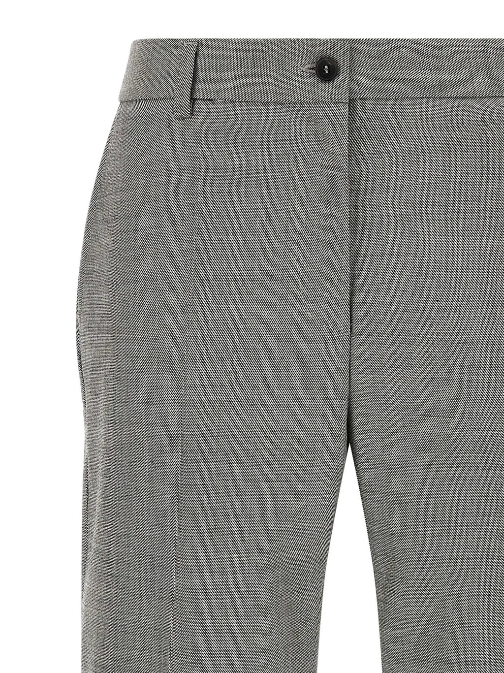 Alberto Biani Alberto Biani Gray Wool Flared Pants