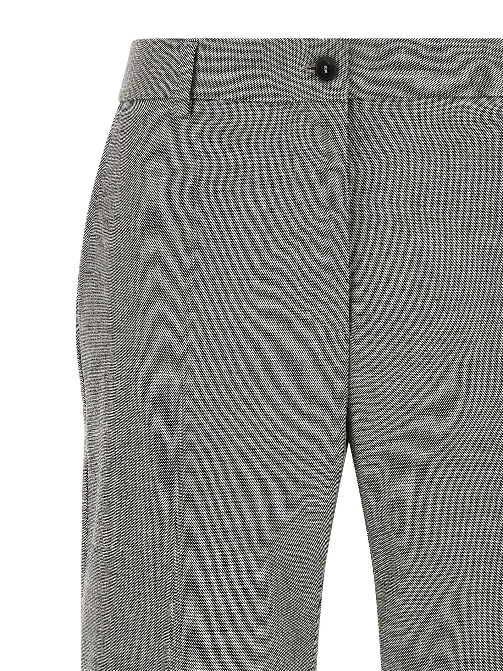 Alberto Biani Alberto Biani Gray Wool Flared Pants