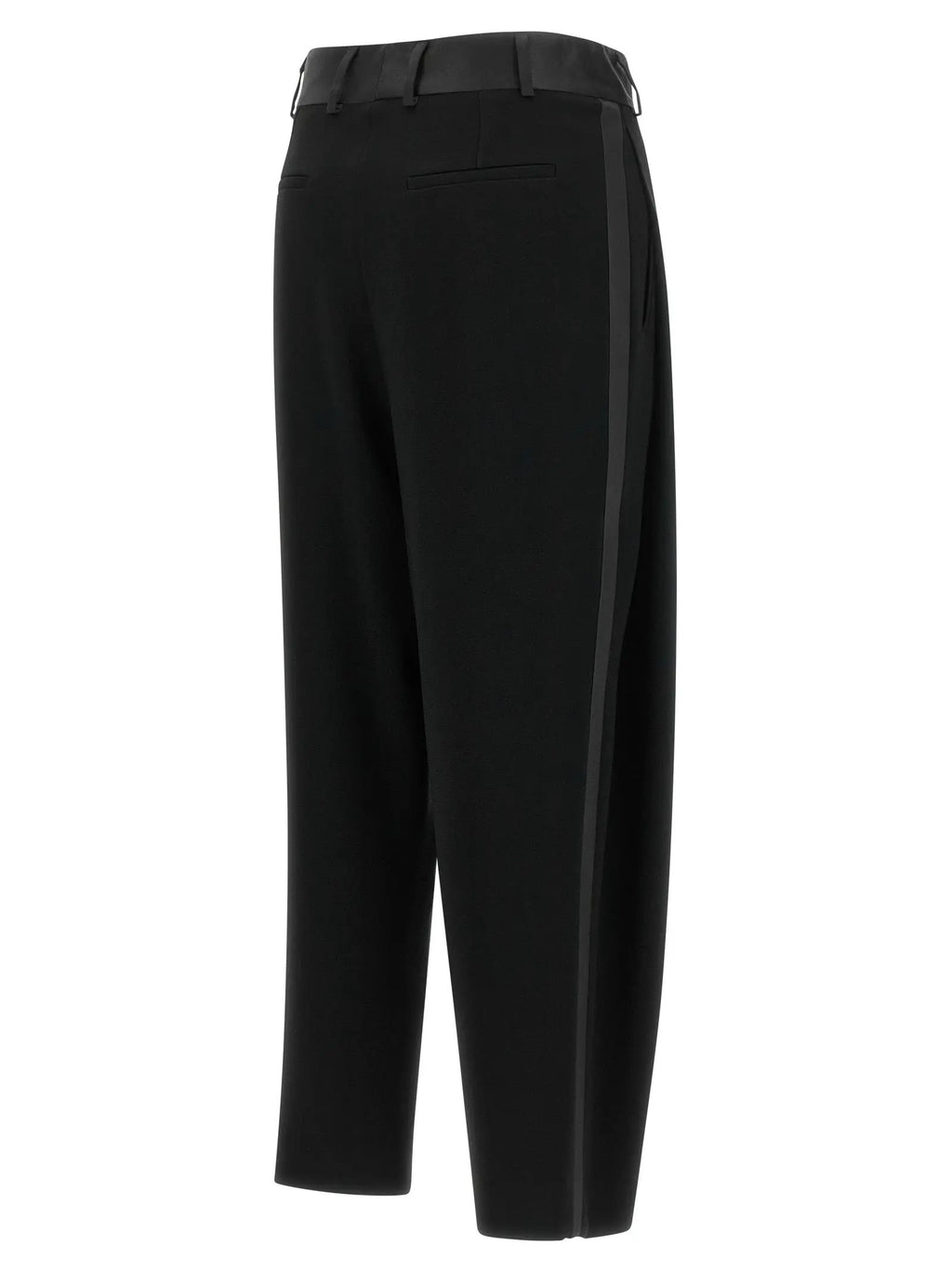 Alberto Biani Alberto Biani Black Triacetate Dress Pants