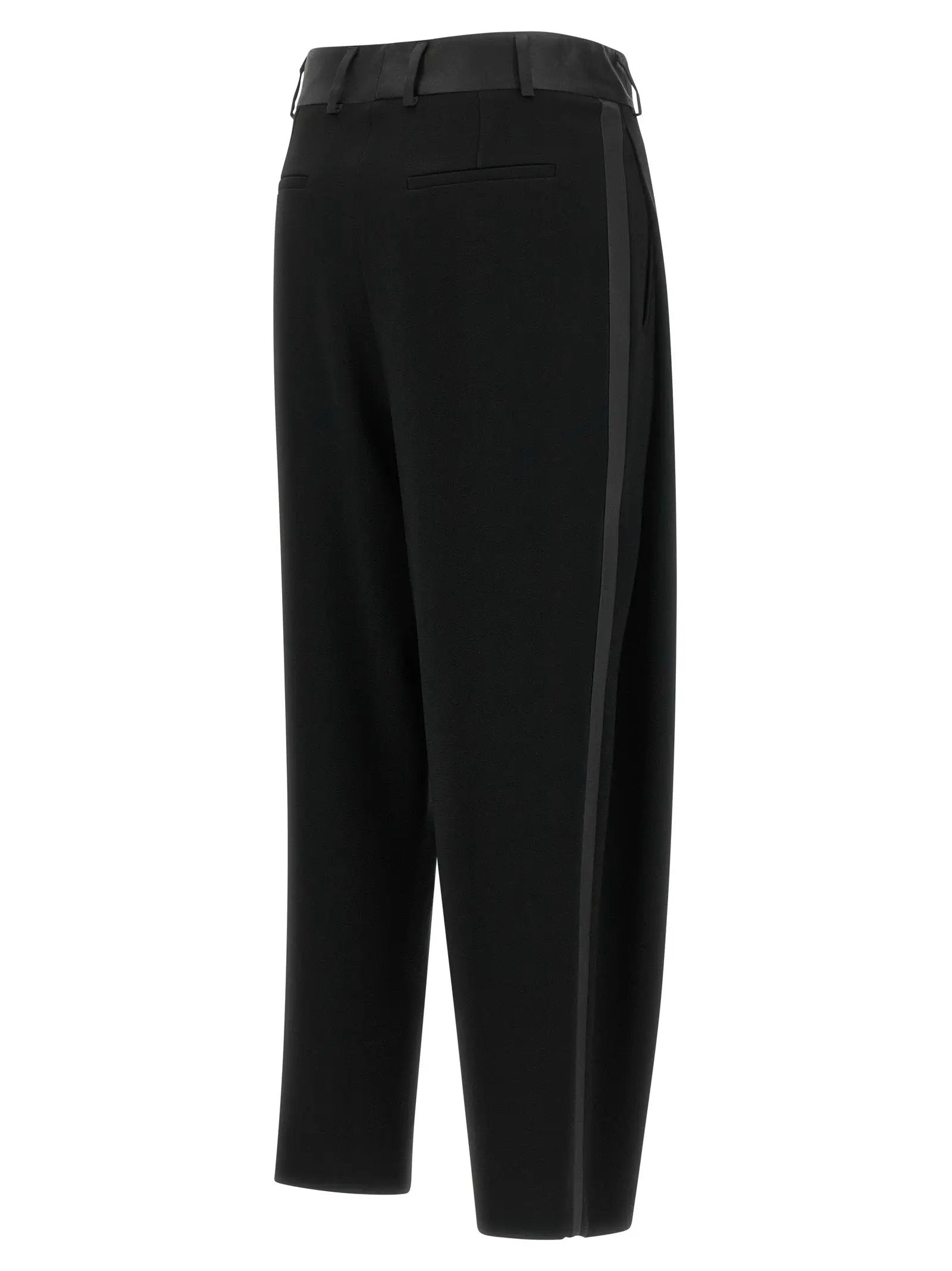 Alberto Biani Alberto Biani Black Triacetate Dress Pants