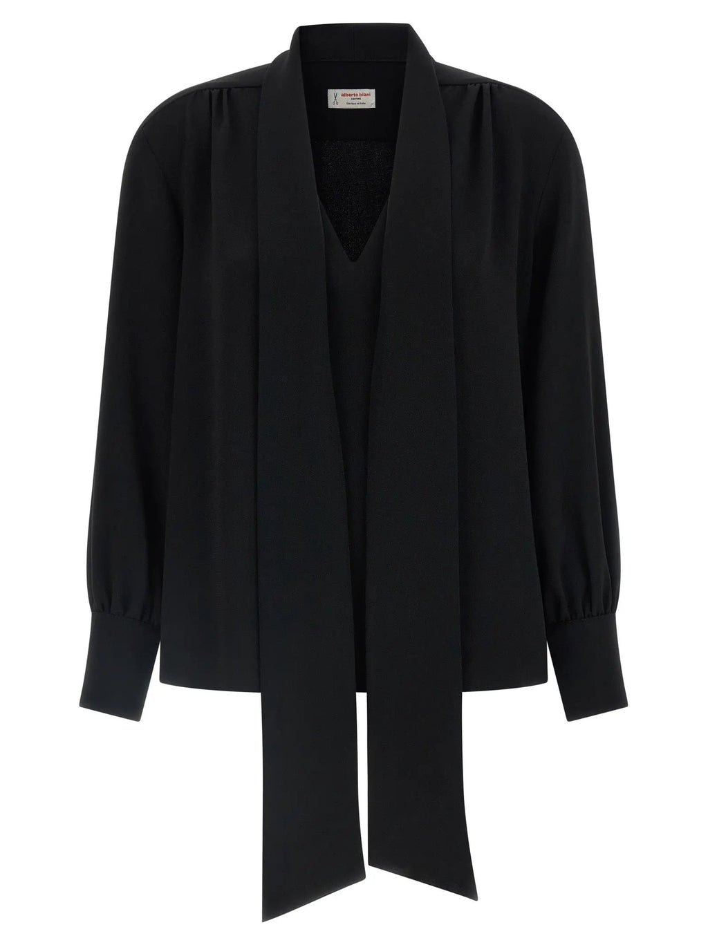 Alberto Biani Alberto Biani Black Triacetate Blouse