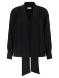 Alberto Biani Alberto Biani Black Triacetate Blouse