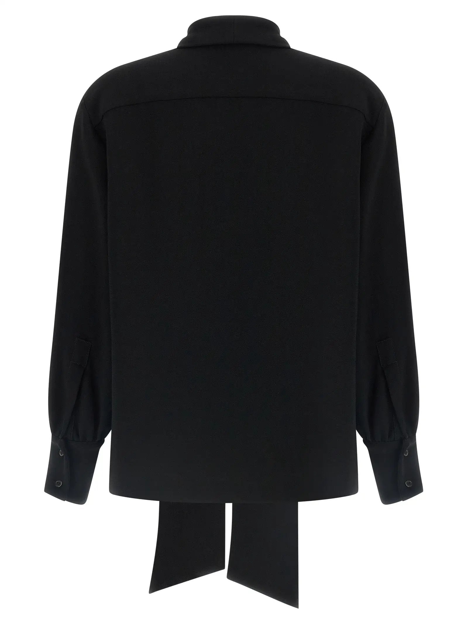 Alberto Biani Alberto Biani Black Triacetate Blouse
