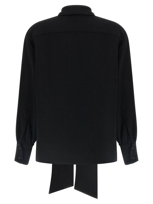 Alberto Biani Alberto Biani Black Triacetate Blouse