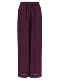 Gianluca Capannolo Purple Viscose Casual Pants