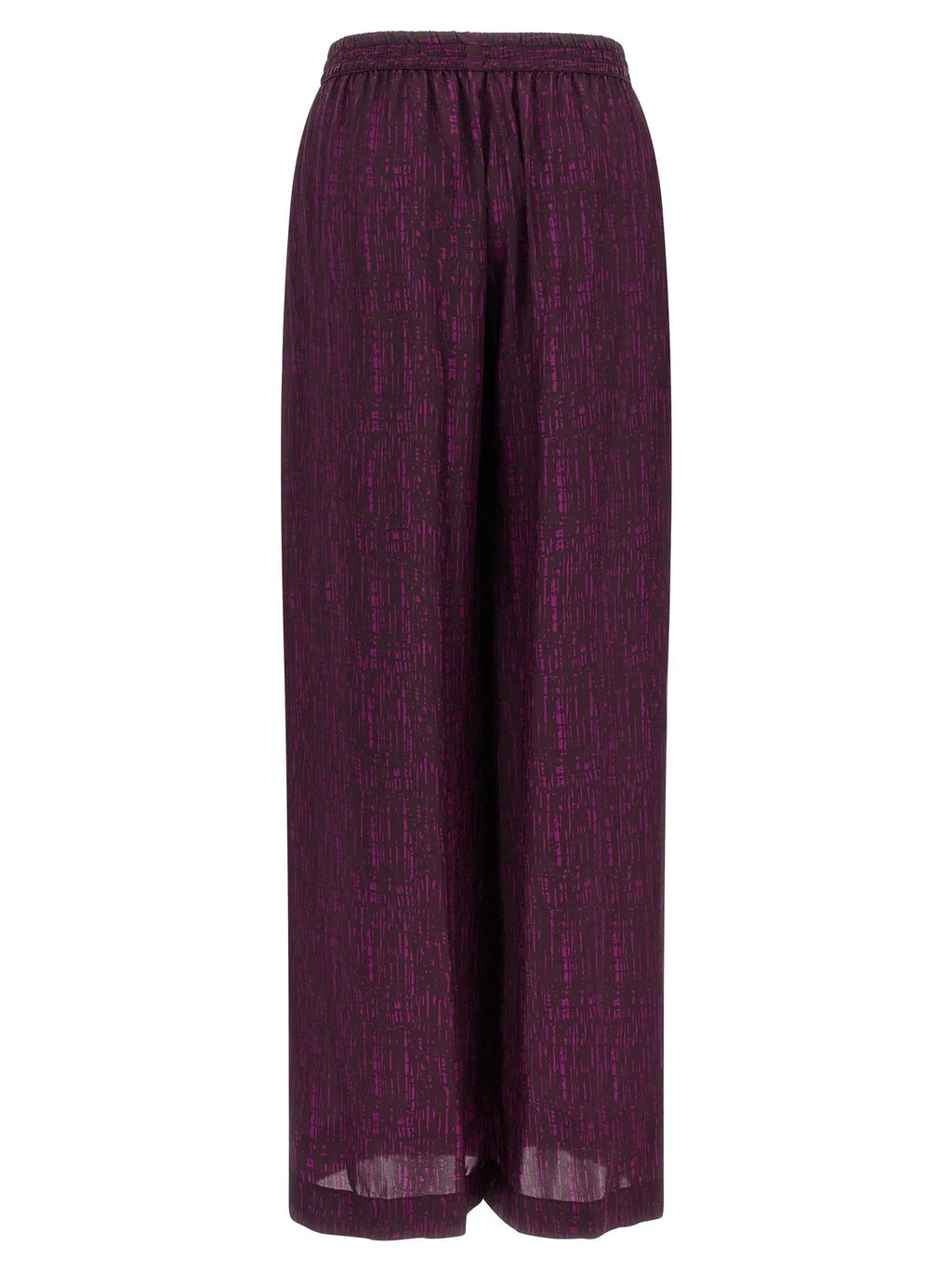 Gianluca Capannolo Purple Viscose Casual Pants