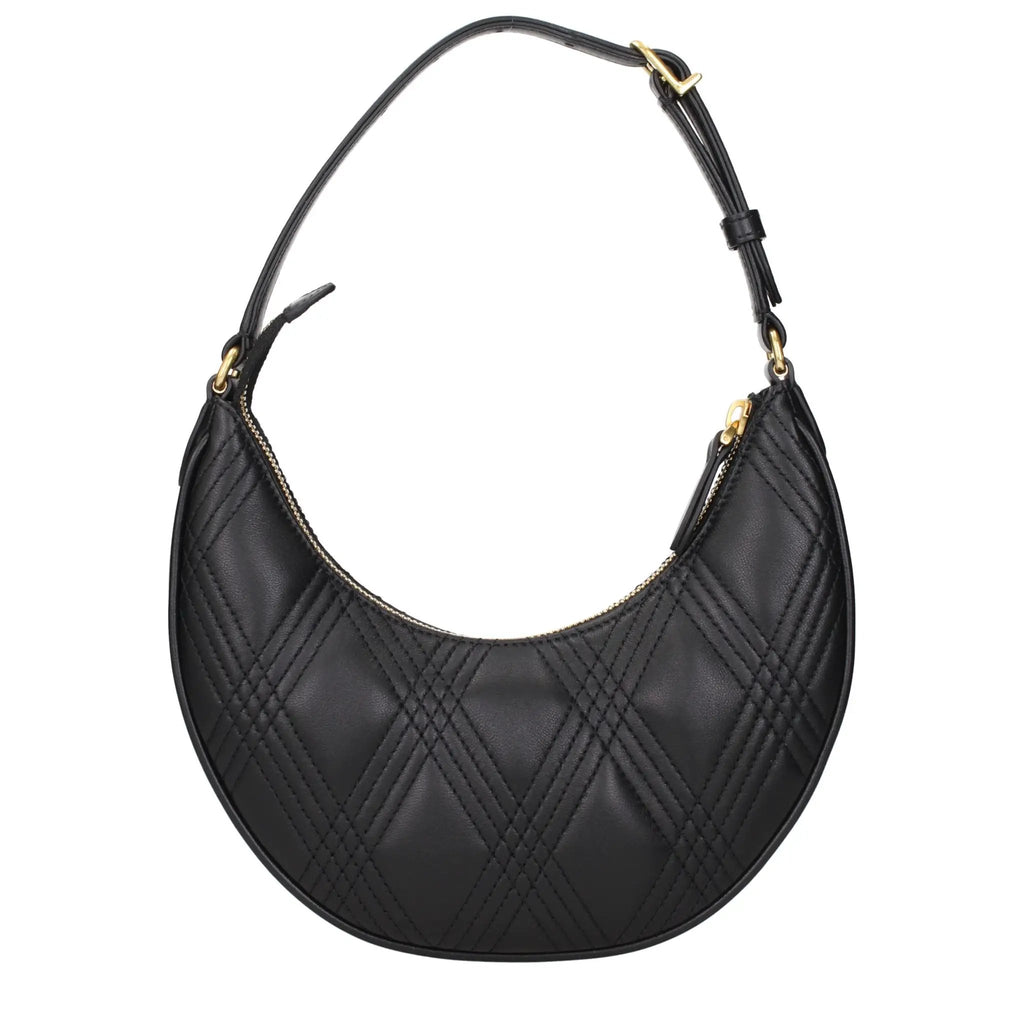 Valentino Garavani Black Leather Shoulder Bag