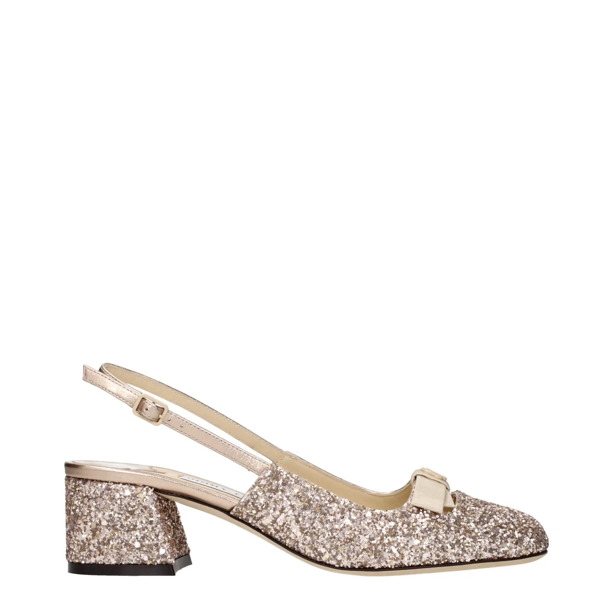 Sandales plates Jimmy Choo en plastique rose