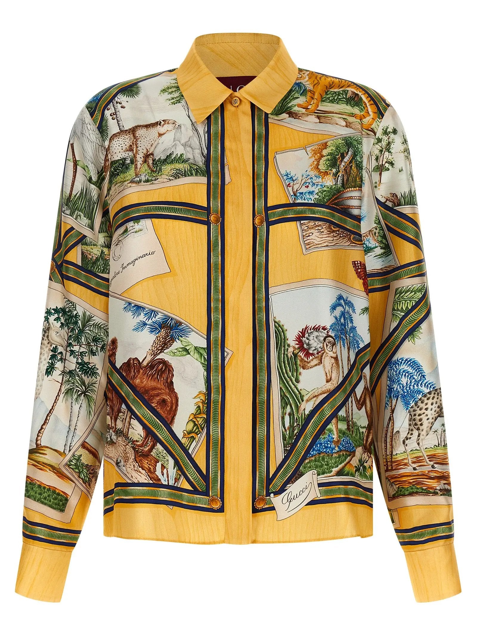 Gucci Gucci Multicolor Silk Blouse