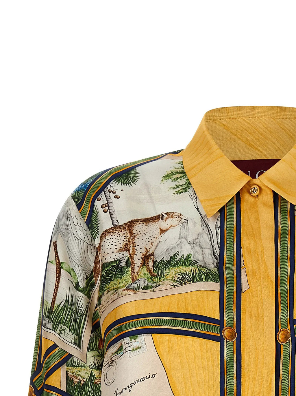 Gucci Gucci Multicolor Silk Blouse