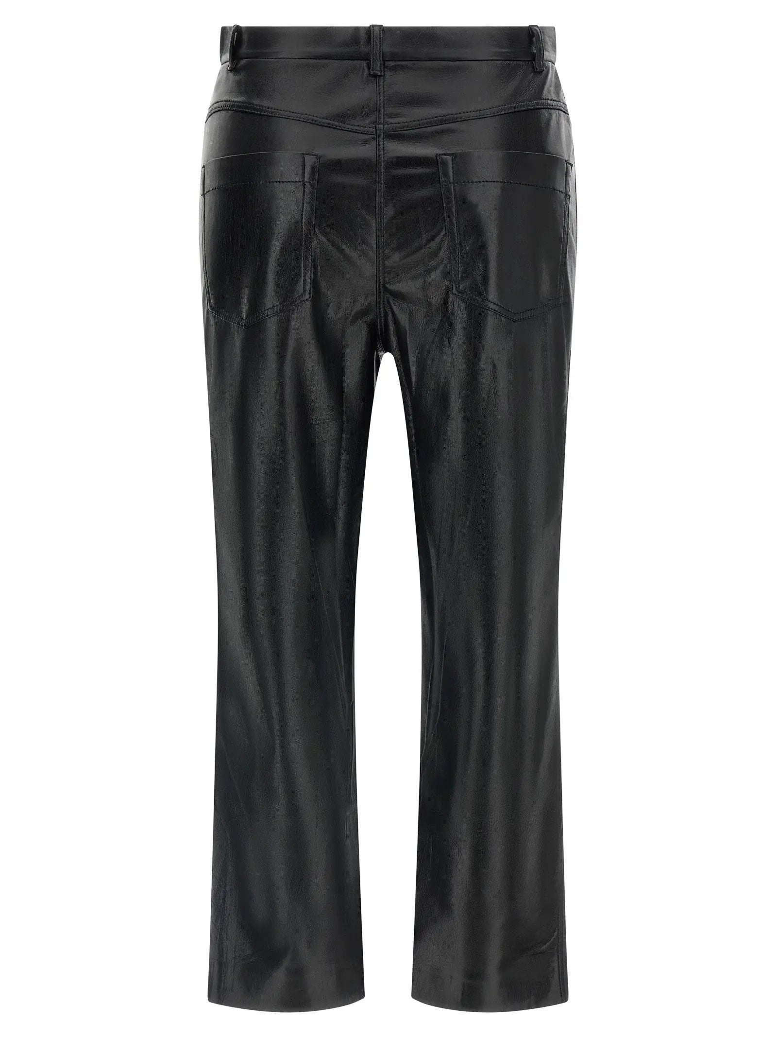 Le pantalon décontracté Andamane noir en polyester