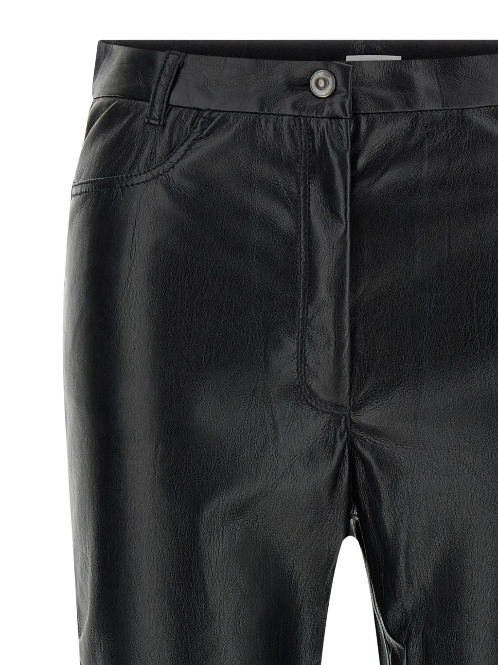 Le pantalon décontracté Andamane noir en polyester