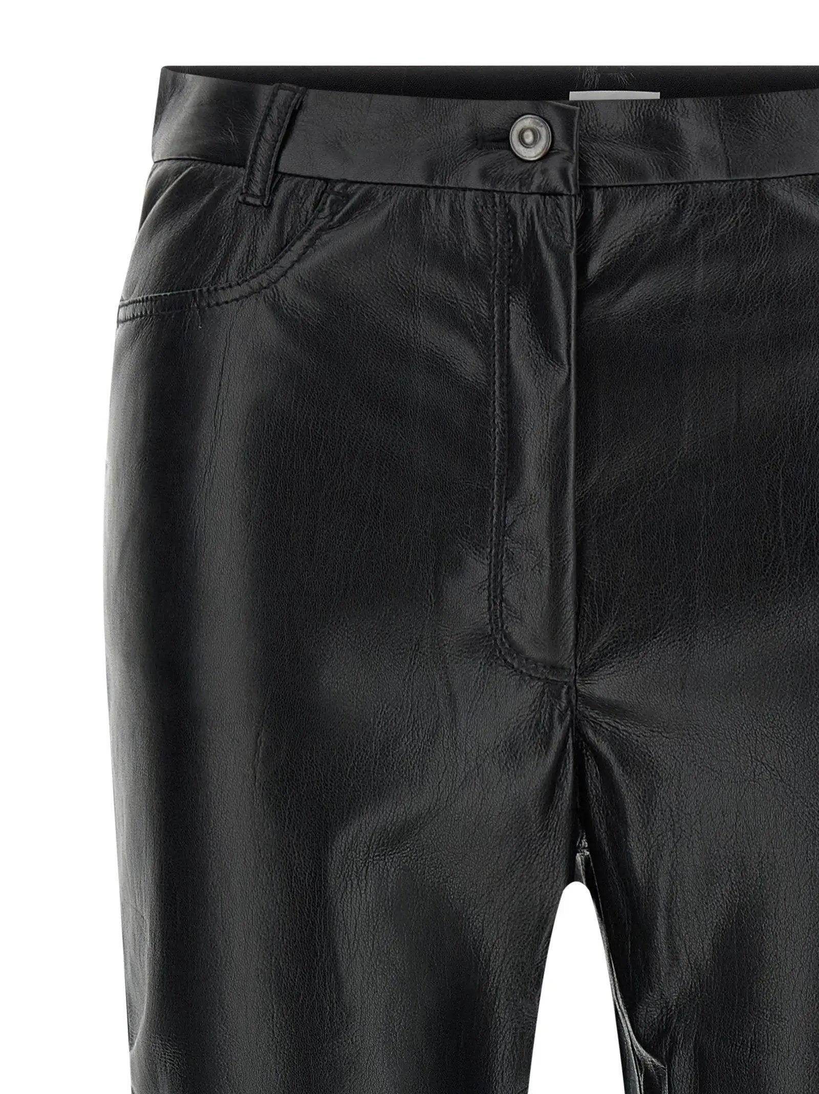 Le pantalon décontracté Andamane noir en polyester