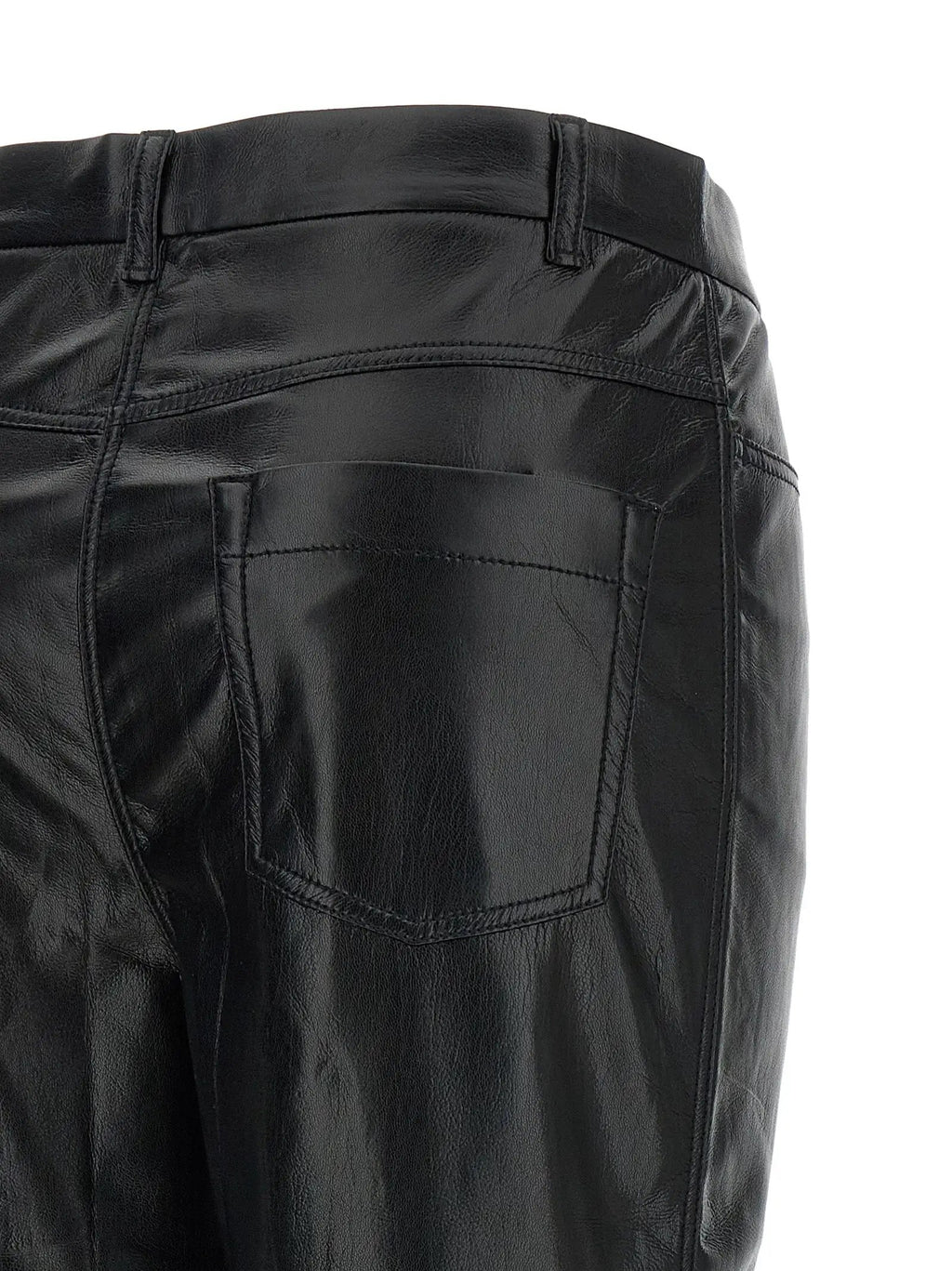 Le pantalon décontracté Andamane noir en polyester