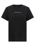 Moncler Moncler Black Cotton T-Shirt