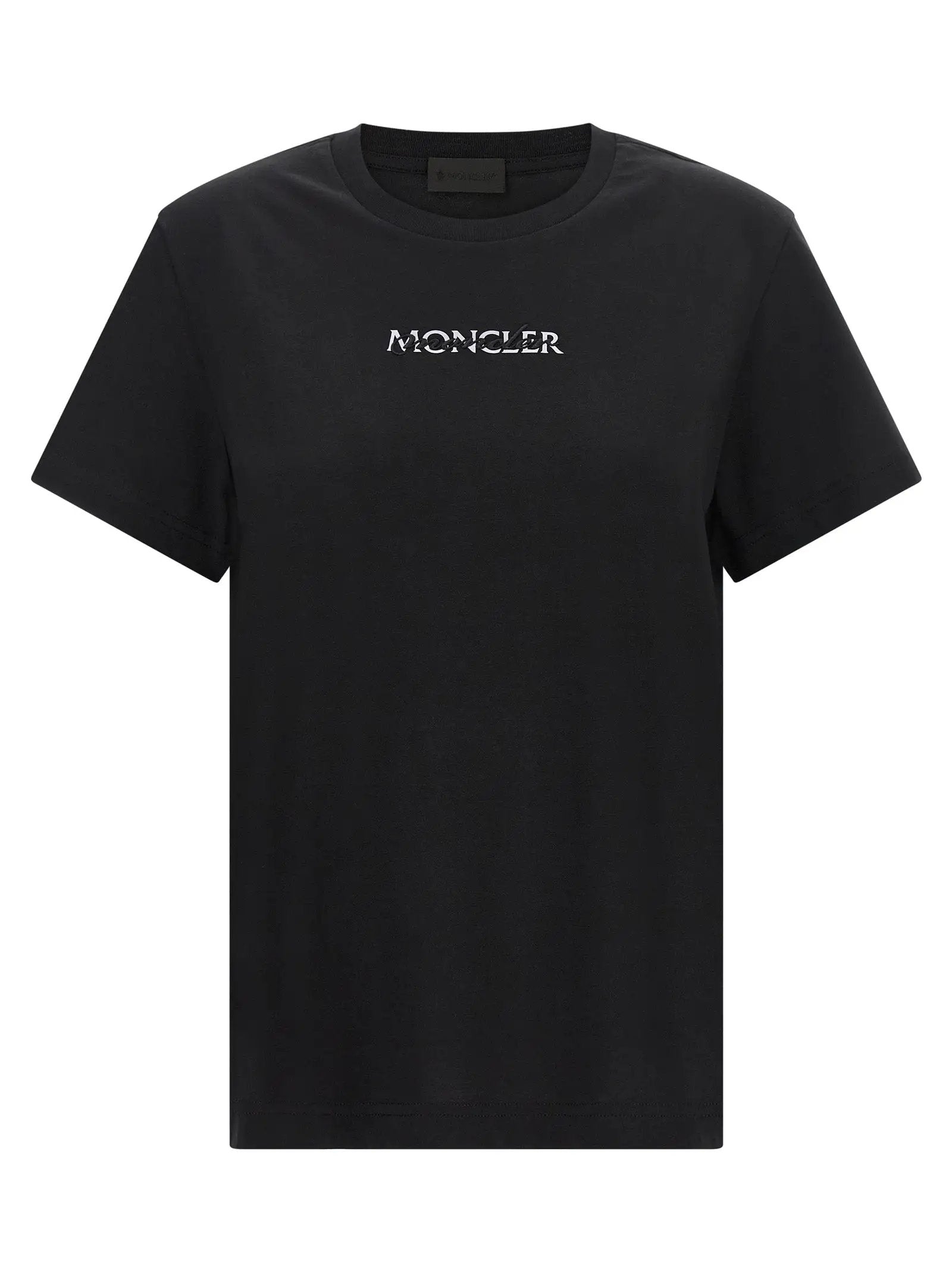 Moncler Moncler Black Cotton T-Shirt