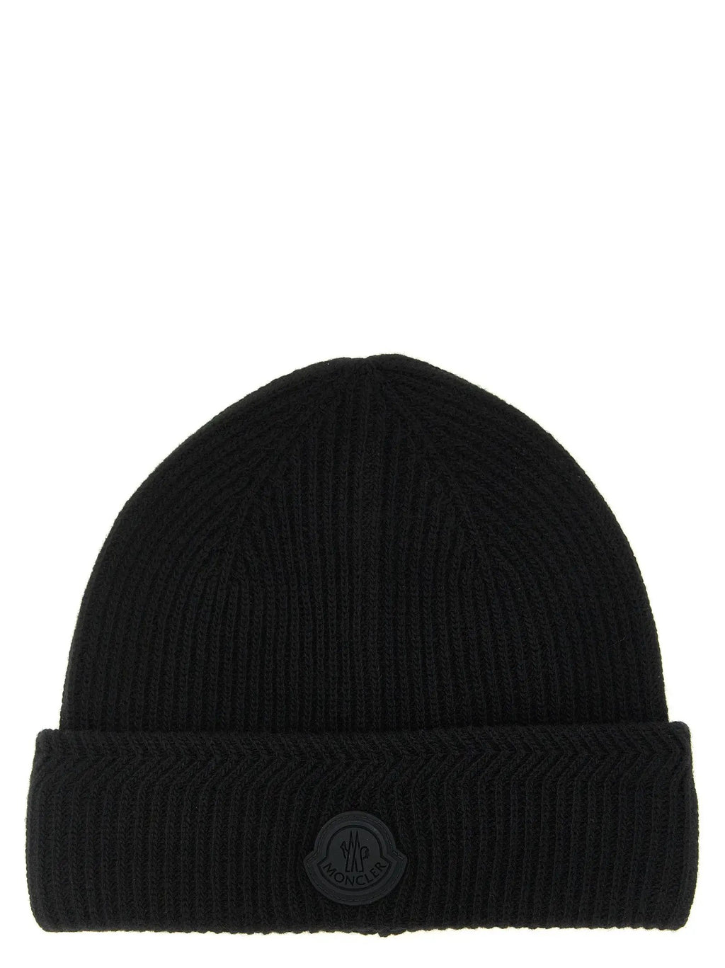 Bonnet Moncler en laine vierge noire