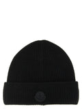 Bonnet Moncler en laine vierge noire
