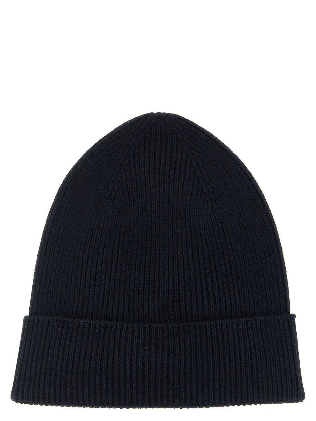 Bonnet Moncler en laine vierge bleu
