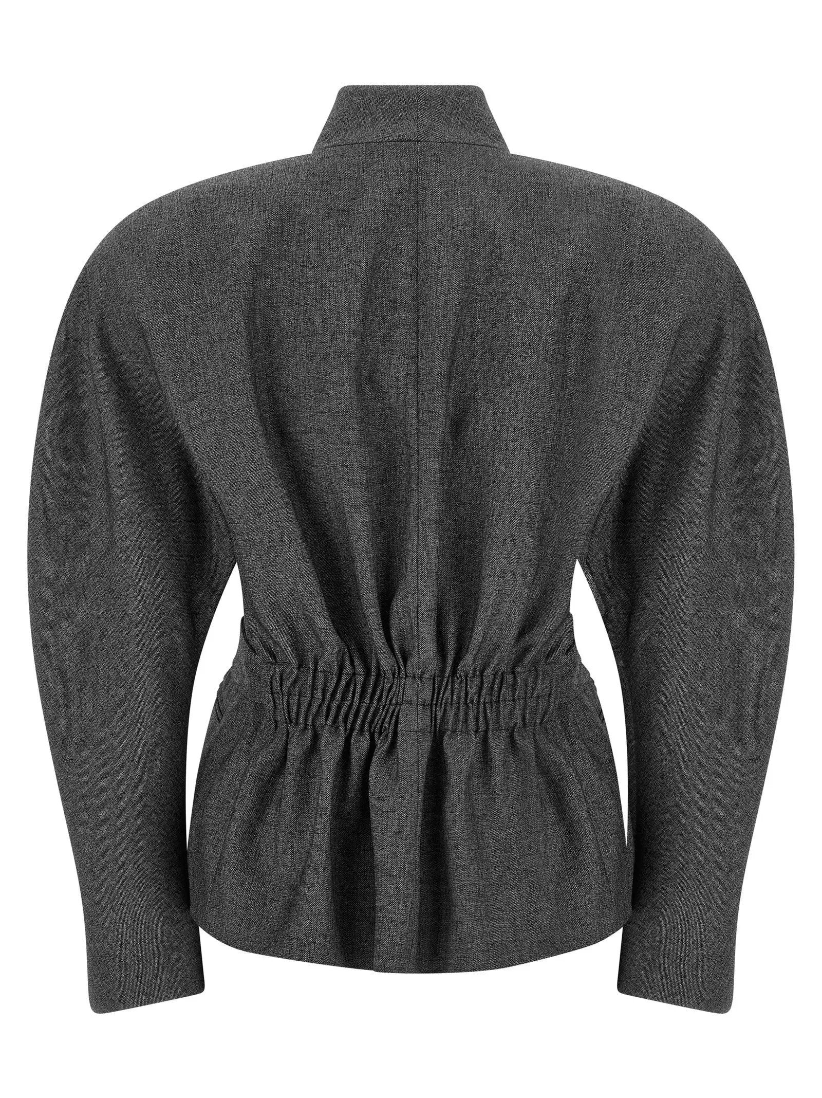 Le blazer en polyester gris Andamane