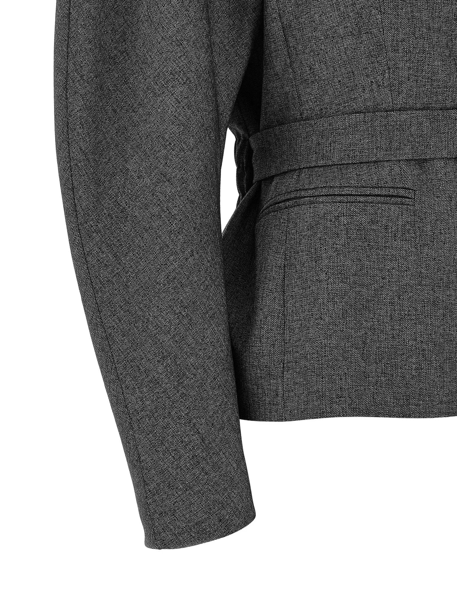 Le blazer en polyester gris Andamane