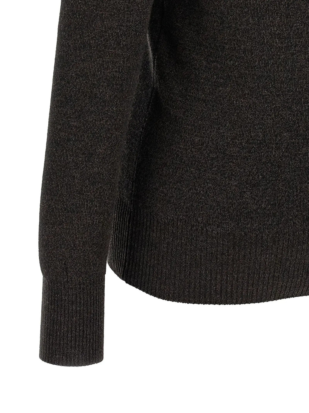 Cardigan en laine marron Lemaire