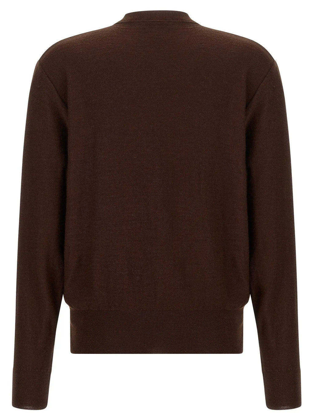 Cardigan en laine Bordeaux Lemaire