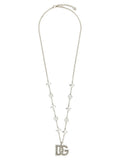 Dolce & Gabbana Silver Brass Necklace