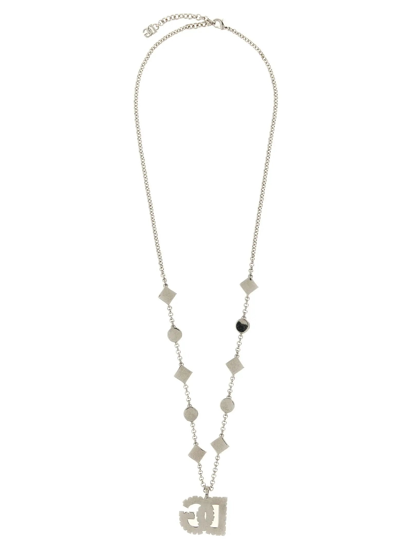 Dolce & Gabbana Silver Brass Necklace
